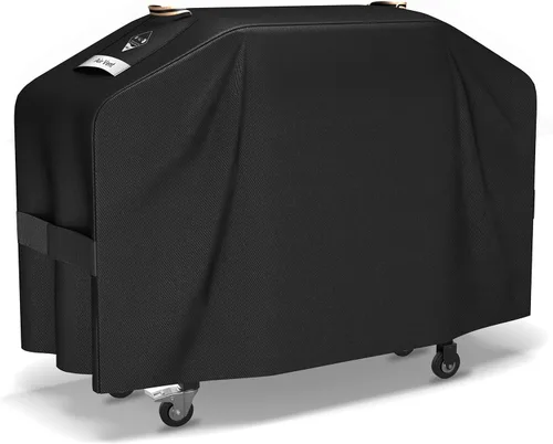 Vista 13 de PasWith Cubierta de Plancha para Blackstone de 22 pulgadas con Capucha y Soporte【Tela Resistente de Servicio Pesado 600D Mejorada】Cubierta