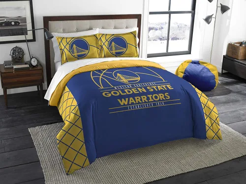 Vista 20 de Northwest NBA Unisex-Adult Comforter and Sham Set Golpe inverso