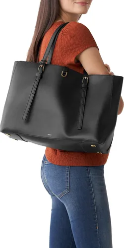 Vista 5 de Fossil Bolso de mano Kier de cuero vegano de cactus para mujer