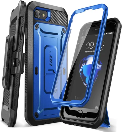 Vista 14 de SUPCASE Funda resistente para iPhone SE de 3ª generación, iPhone SE de 2ª generación, iPhone 7, iPhone 8 (Unicorn Beetle Pro), con protector