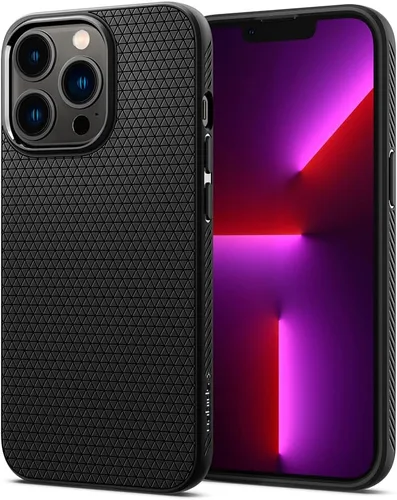 Vista 11 de Spigen Liquid Air - Funda diseñada para iPhone 11 (2019), color negro mate