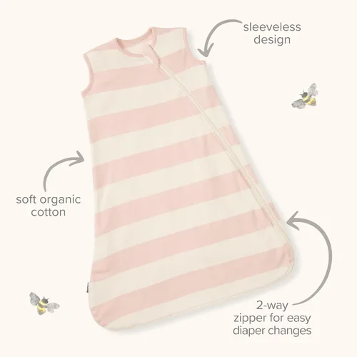 Vista 5 de Burt's Bees Baby Baby Organic Beekeeper Infant Wearable Blanket, Unisex Swaddle