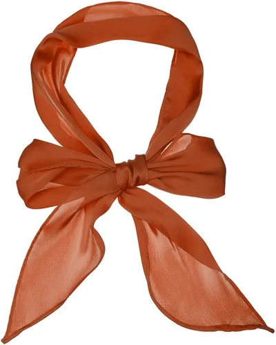 Vista 11 de Allegra K Bufandas flacas puras de color sólido liso para mujer, banda larga para el pelo