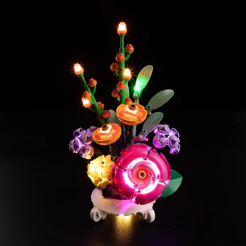 Vista 12 de Kyglaring Kit de luz LED para Lego Orchid 10311 Set Blocks