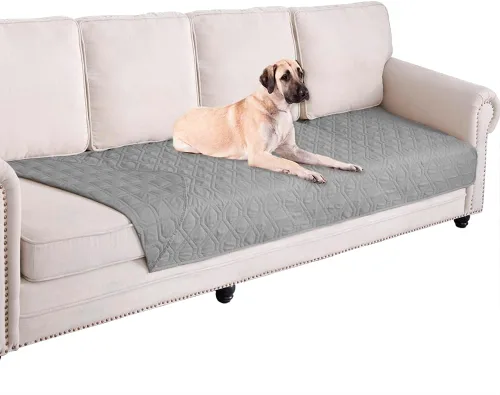 Vista 140 de Ameritex Manta Impermeable Reversible Cubierta para Cama de Perro Manta para Mascotas para Muebles Cama Sofá Sillón