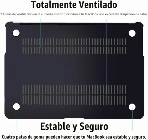 Vista 7 de Funda UESWILL para MacBook Air Retina de 11, 12, 13 pulgadas