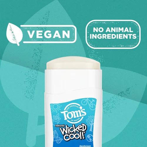 Vista 8 de Tom’s of Maine Freestyle ¡Locamente genial! Desodorante natural para adolescentes, barra de desodorante sin aluminio, 1.6 onzas (paquete de 3)