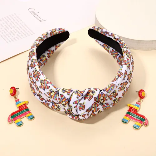 Vista 90 de YAHPERN Diadema para el día de San Valentín para mujer, colorida diadema de algodón con estampado de corazón de conversación XOXO Love, diadema