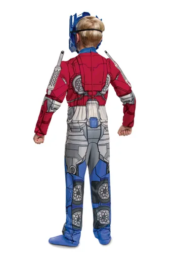 Vista 2 de Disfraz Infantil de Músculos Optimus Prime Transformers Multicolor