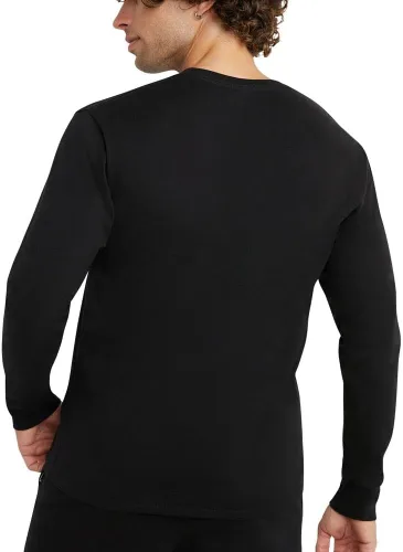 Vista 2 de Champion Camiseta de manga larga para hombre, camiseta clásica para hombre (regular o grande y alto)