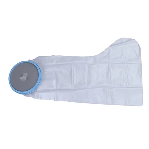 Vista 7 de TANIQIACA Cubierta impermeable para heridas para pierna completa, reutilizable, ducha, baño, protector de fundición