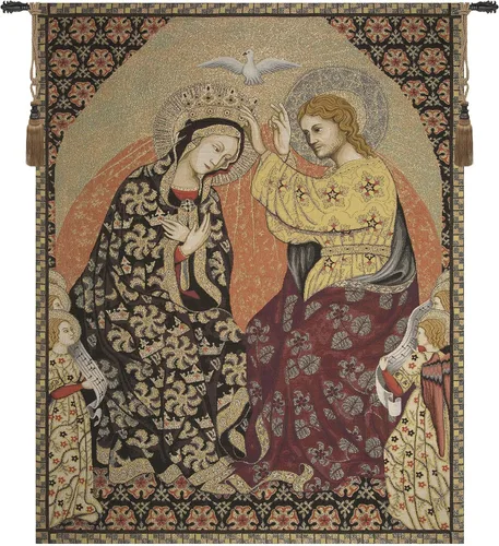 Vista 25 de Madonna Di Medjugorie - Tapiz italiano para colgar en pared, 6 pulgadas x 9 pulgadas, algodón/viscosa/poliéster por Raoul Vitale