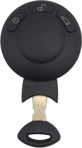 Vista 3 de Funda para llavero de automóvil de 3 botones para BMW Mini Cooper 2007-2014 sin llave con control remoto (1)