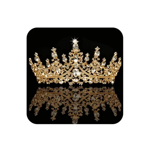 Vista 21 de COCIDE Tiaras para mujeres y niñas, Cristal Diamante falso, Cristal