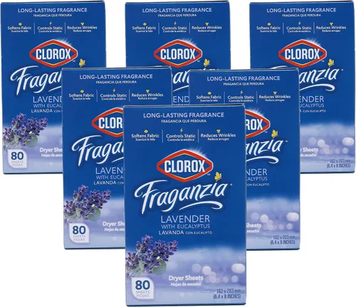 Vista 13 de Clorox Fraganzia - Hojas para secadora, aroma Hawaiian Escape, 105