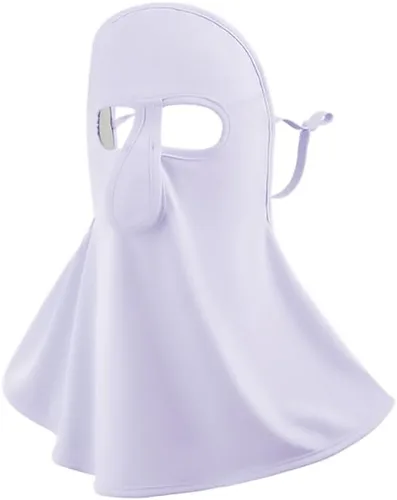 Vista 10 de Polaina para el cuello, máscara de protección solar, pasamontañas, bandanas de cara completa, cubierta de protección solar UPF50+ con bucles