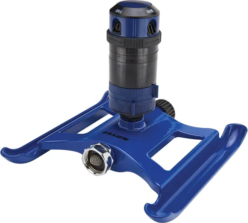 Vista 11 de Dramm ColorStorm - Aspersor de transmisión por engranajes sobre base de metal resistente y duradera, 4 patrones, ideal para áreas pequeñas, medianas