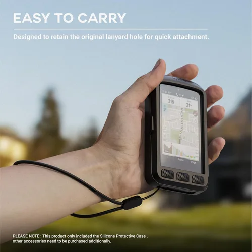 Vista 6 de TUSITA Funda de silicona compatible con el ordenador de ciclismo Wahoo ELEMNT ACE - Accesorios del sistema