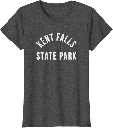 Vista 5 de Kent Falls State Park Connecticut Arch CT Camiseta, Azul