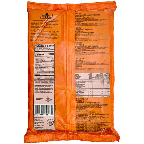 Vista 2 de David Rio Tiger Spice Chai, dos bolsas de 4 libras