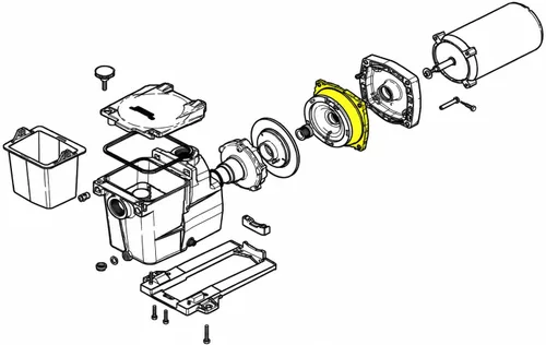 Vista 9 de AppliaFit Placa de sellado compatible con Hayward SPX2600E5 para bombas seleccionadas Hayward SuperPump y MaxFlo