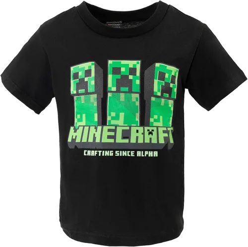 Vista 3 de Minecraft Conjunto de pantalones cortos de rizo francés para niños