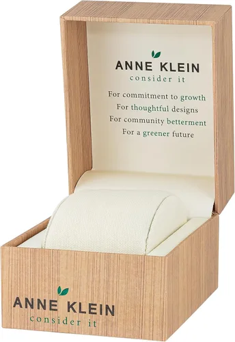 Vista 4 de Anne Klein Women's Solar Recycled Ocean Plastic Watch, AK3913