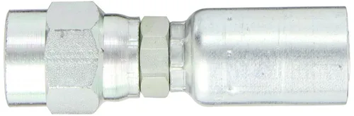 Vista 2 de Eaton Weatherhead Acero Bajo en Carbono coll-o-crimp Tubería de giro hembra, 1