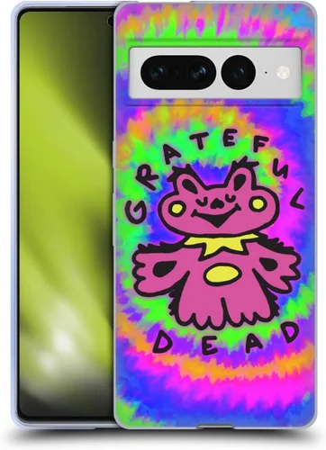 Vista 172 de Head Case Designs Funda de gel con licencia oficial de Grateful Dead Bear Trends [protección de grado militar] compatible con Google Pixel 3
