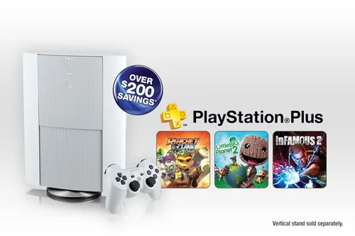 Vista 2 de Classic White PS3 Instant Game Collection Bundle
