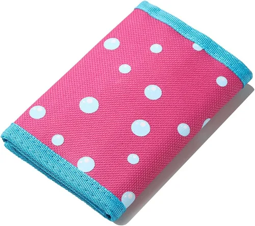 Vista 3 de NEICY Cartera de lona triple plegable para exteriores bonita cartera de dibujos animados con cremallera para niños unicornio Mermaid02
