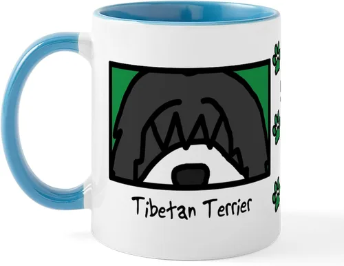 Vista 33 de CafePress Taza de café de cerámica Anime American Eskimo de 11 oz (11.0 fl oz)