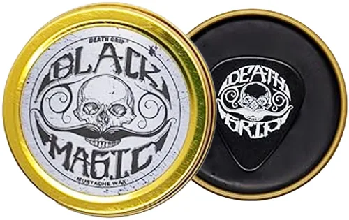 Vista 9 de Cera negra para bigote Cera mágica negra para bigote Oculta el cabello gris en la barba o el bigote Cera para bigote de sujeción extra fuerte