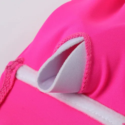 Vista 5 de MOSHENGQI - Traje de baño de dos piezas para mujer, con tirantes y corte alto