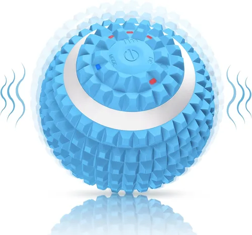 Vista 10 de Uppye Masajeador de bola vibratoria, bola de lacrosse de alta intensidad de 4 velocidades, pelota de movilidad para recuperación de entrenamiento