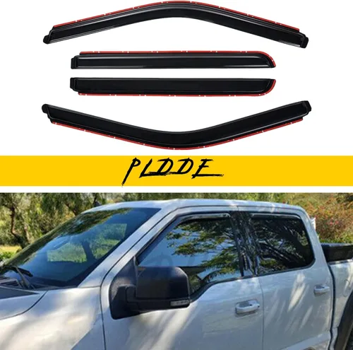 Vista 53 de Protectores de lluvia compatibles con Chevy/GMC C/K Extended Cab 1988