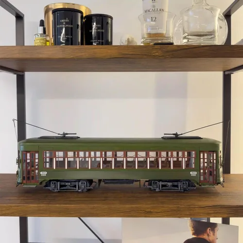 Vista 9 de Occre 53012 Teleférico de Nueva Orleans 1:24 llamado Desire - Kit de modelo de madera para construir para adultos