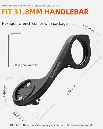 Vista 6 de ROCKBROS Ordenador de bicicleta inalámbrico Ciclismo Computadoras ANT+ Bluetooth bicicleta velocímetro odómetro bicicleta con sensor de cadencia