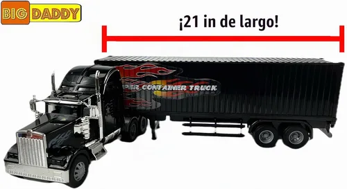 Vista 6 de Big Daddy Heavy Duty Tractor Trailer Cargo Transporter with Cargo Hold