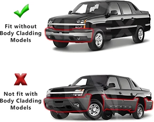 Vista 3 de Conjunto de faros delanteros y luces traseras compatible con 2003-2006 Chevy Silverado 1500 2500 3500, carcasa negra Silverado Classic 07, faro