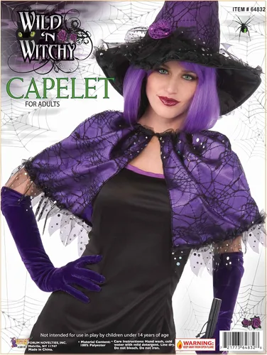 Vista 2 de Forum Novelties - Disfraz de capelet para mujer