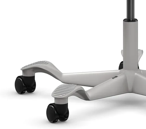 Vista 11 de HAG Capisco - Silla Sit to Stand con marco plateado, tapizada, color verde brillante Verde (Bright Green)