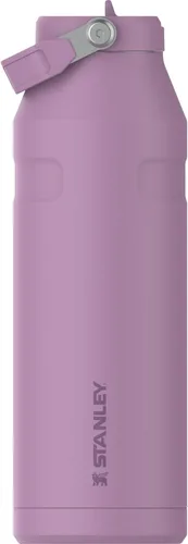 Vista 89 de STANLEY - Botella de agua IceFlow Flip Straw 2.0 con pajilla abatible, abertura más grande, acero inoxidable aislado, sin bisfenol A, 16 onzas