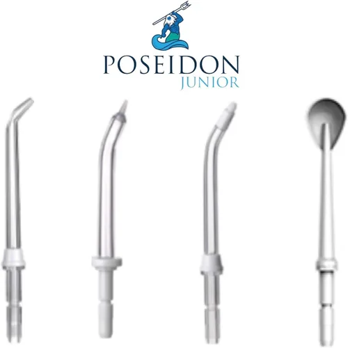 Vista 4 de Consejos de repuesto para irrigador dental para encimera infantil de Poseidon