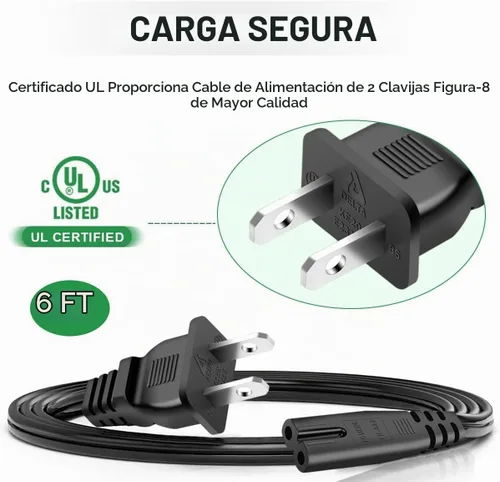 Vista 3 de Cable de alimentación de 2 clavijas para altavoz portátil JBL Boombox 3 III