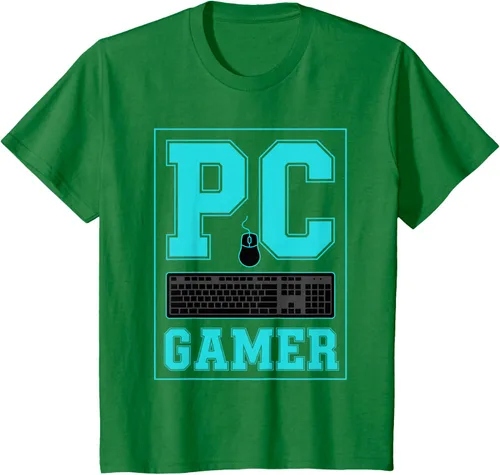 Vista 36 de PC Gamer Gaming Teclado Ratón Esports Computer Fan Camiseta