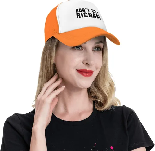 Vista 7 de Waldeal Don't BE A Richard Funny Gag Broma Party - Gorra de camioneros ajustable vintage
