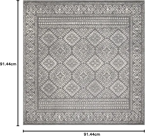 Vista 240 de Safavieh - Alfombra decorativa de la colección Tulum, modelo TUL264F, estilo marroquí, bohemio y desgastado, no suelta pelusa, para sala, vestíbulo