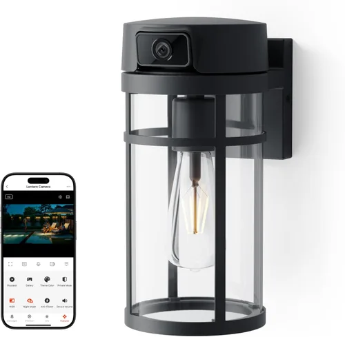 Vista 8 de Cámara de seguridad para el hogar WiFi de 2K con inclinación panorámica 360 HD 2.4GHz, monitores para bebés/mascotas, audio de 2 vías, noche de luz
