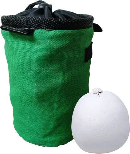 Vista 5 de Z ATHLETIC Combo de tiza y bolsa para gimnasia, escalada y levantamiento de pesas (2 onzas, varios colores)
